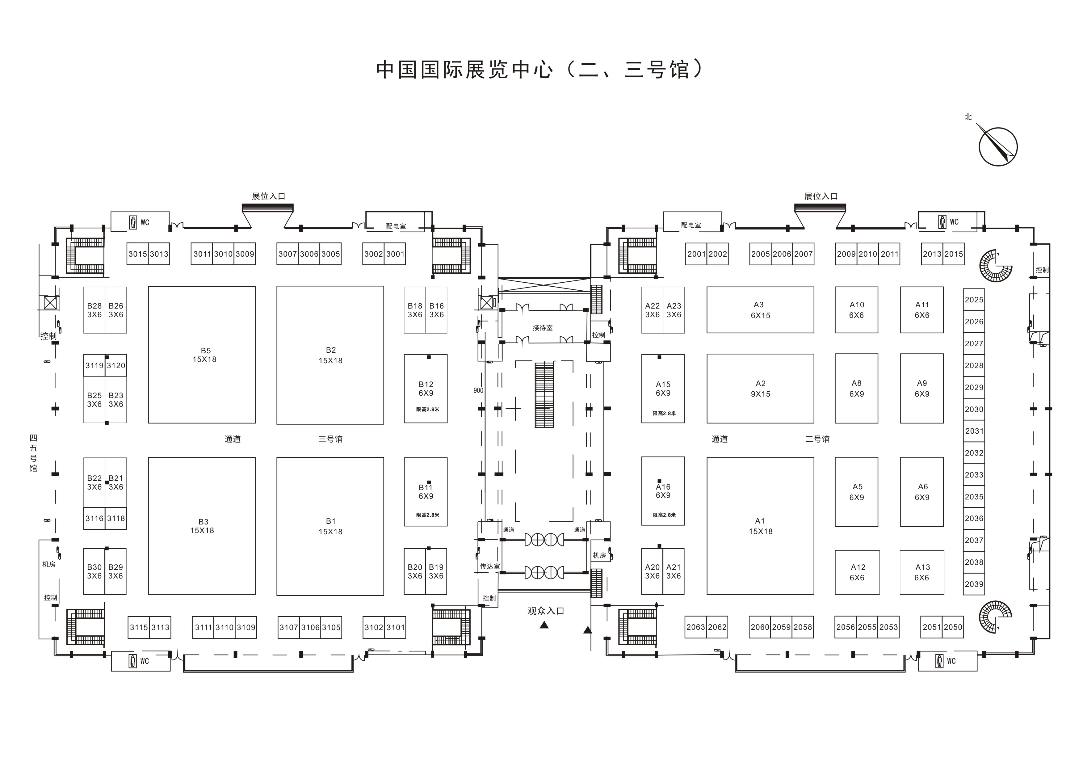 >展位平面图